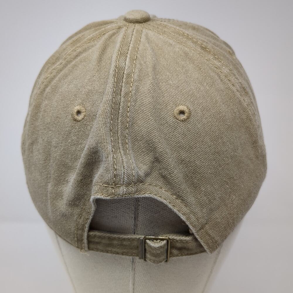 Unbranded Slideback Hat Solid Beige One Size Adju… - image 6